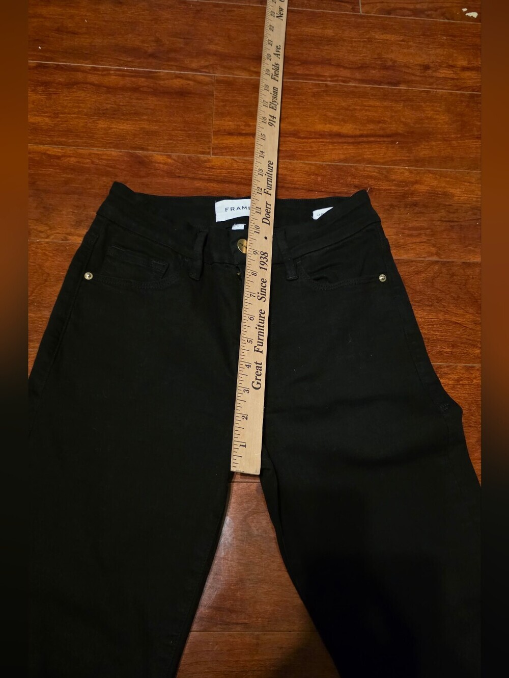 FRAME Women's Le Pixie Crop Mini Boot Jeans, - Picture 13 of 16